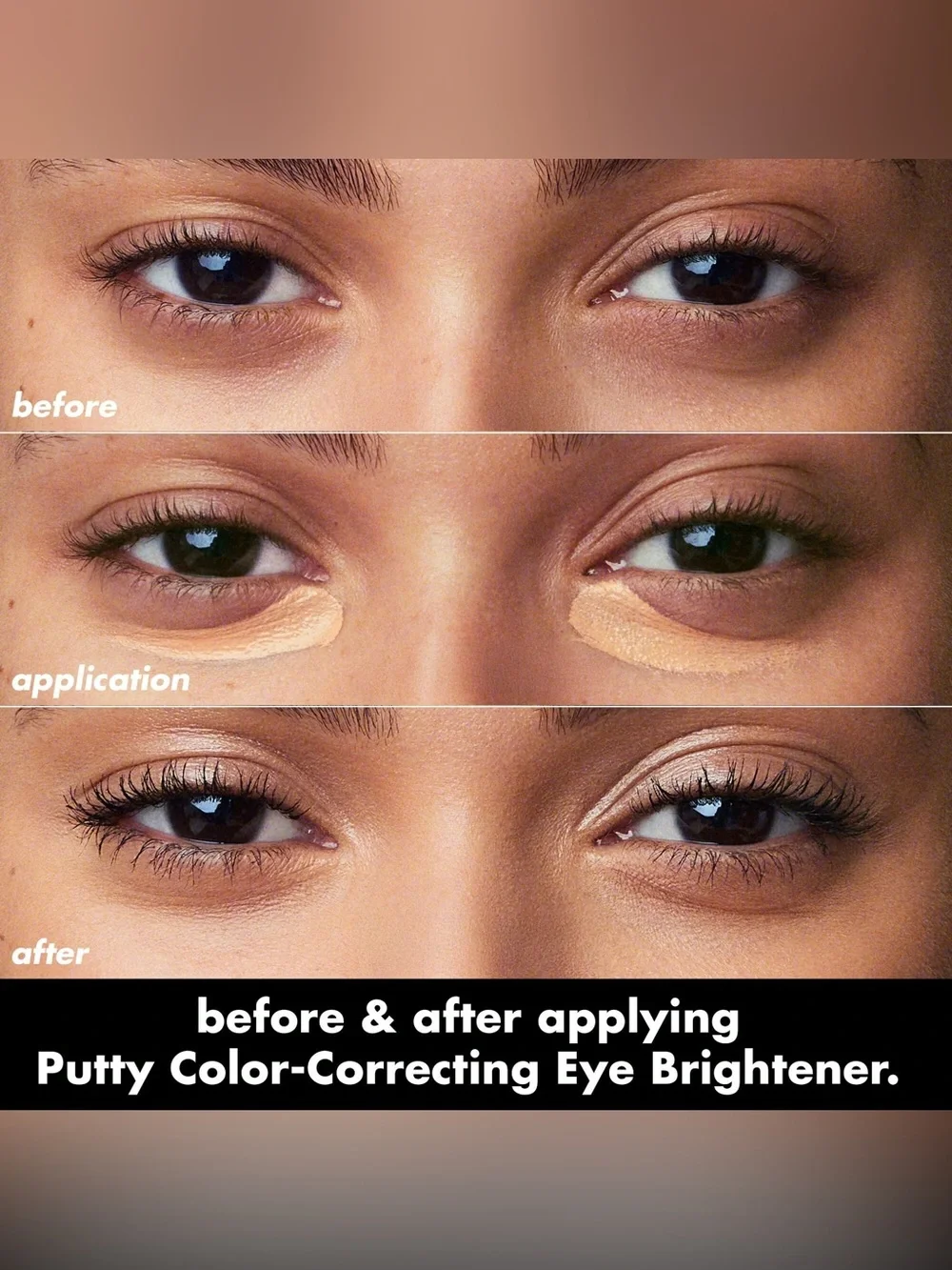 e.l.f. Putty Color-Correcting Eye Brightener - Light/Medium, NEW